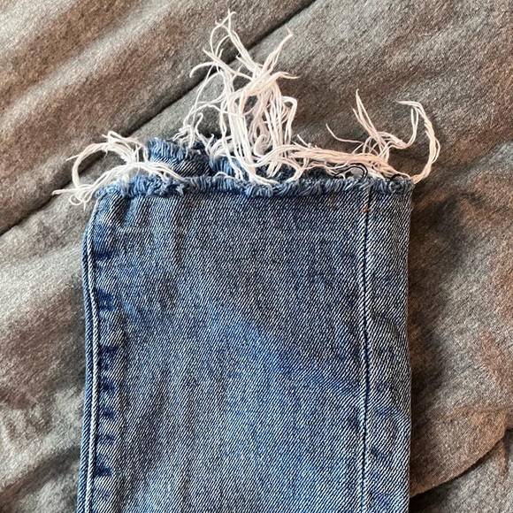 Levi 505 High Rise Straight Leg Jeans - Picture 2 of 6